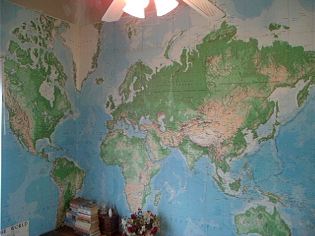 world map